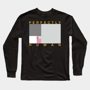 Perfectly Human - Demigirl Pride Flag Long Sleeve T-Shirt